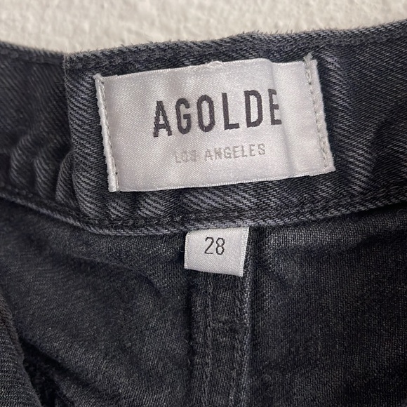 Agolde Parker Short in Record - Picture 4 of 4